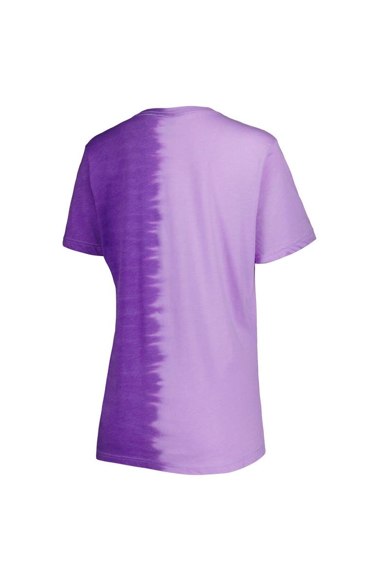 GAMEDAY COUTURE Women's Gameday Couture Purple LSU Tigers Find Your Groove Split-Dye T-Shirt, Alternate, color, Purple