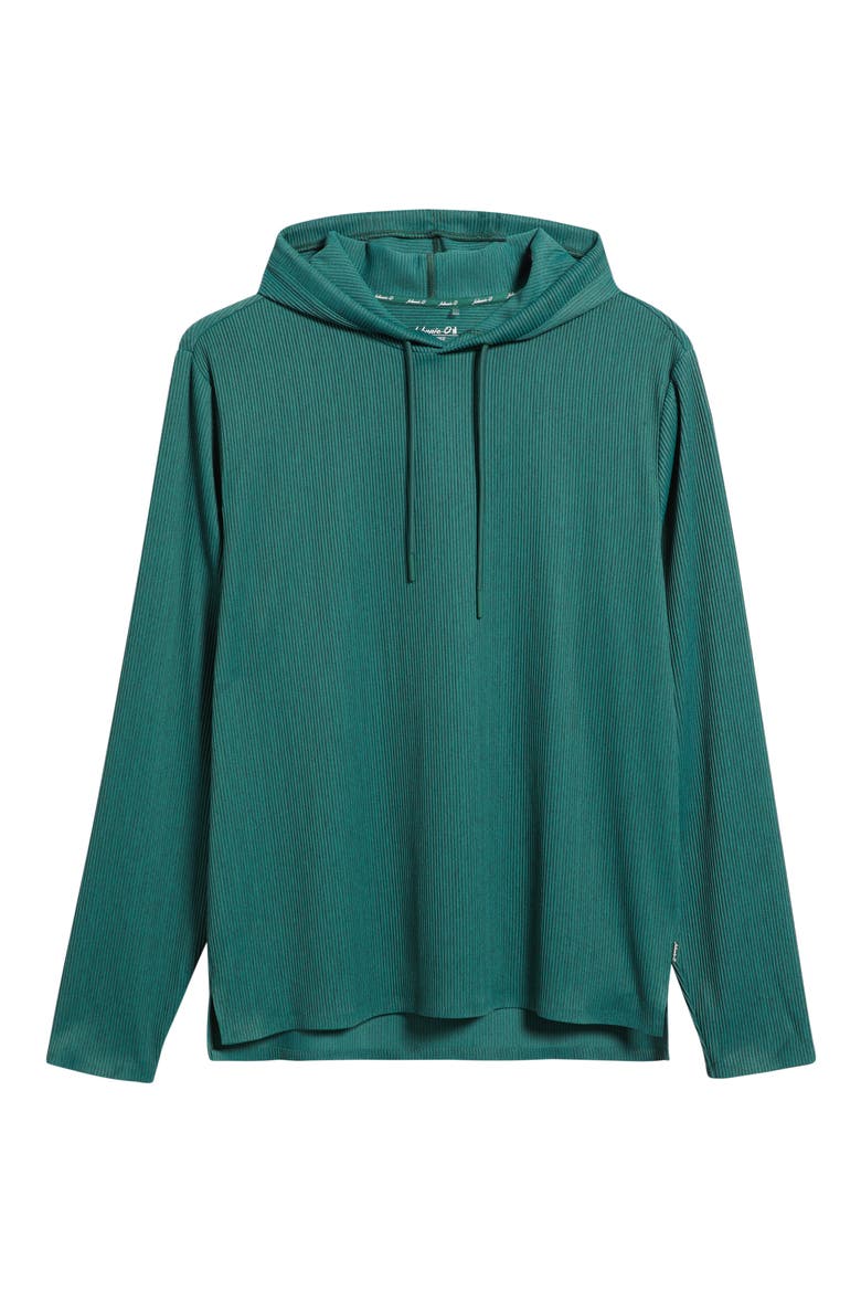 Hoppin Heathered Performance Hoodie, Alternate, color, HEATHER ZEST