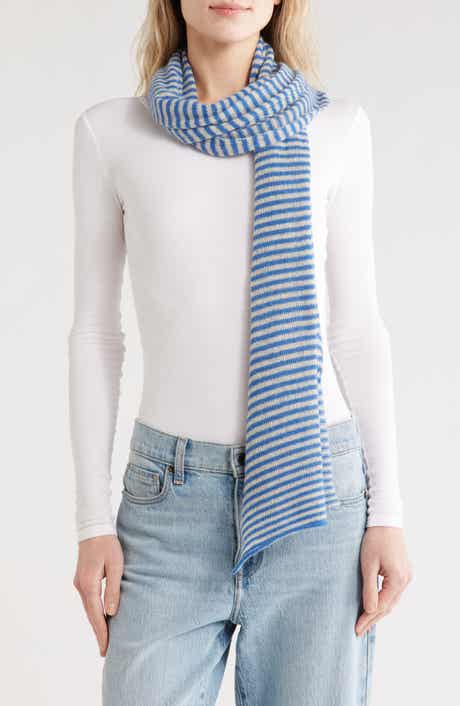 Portolano Stripe Wool Blend Scarf