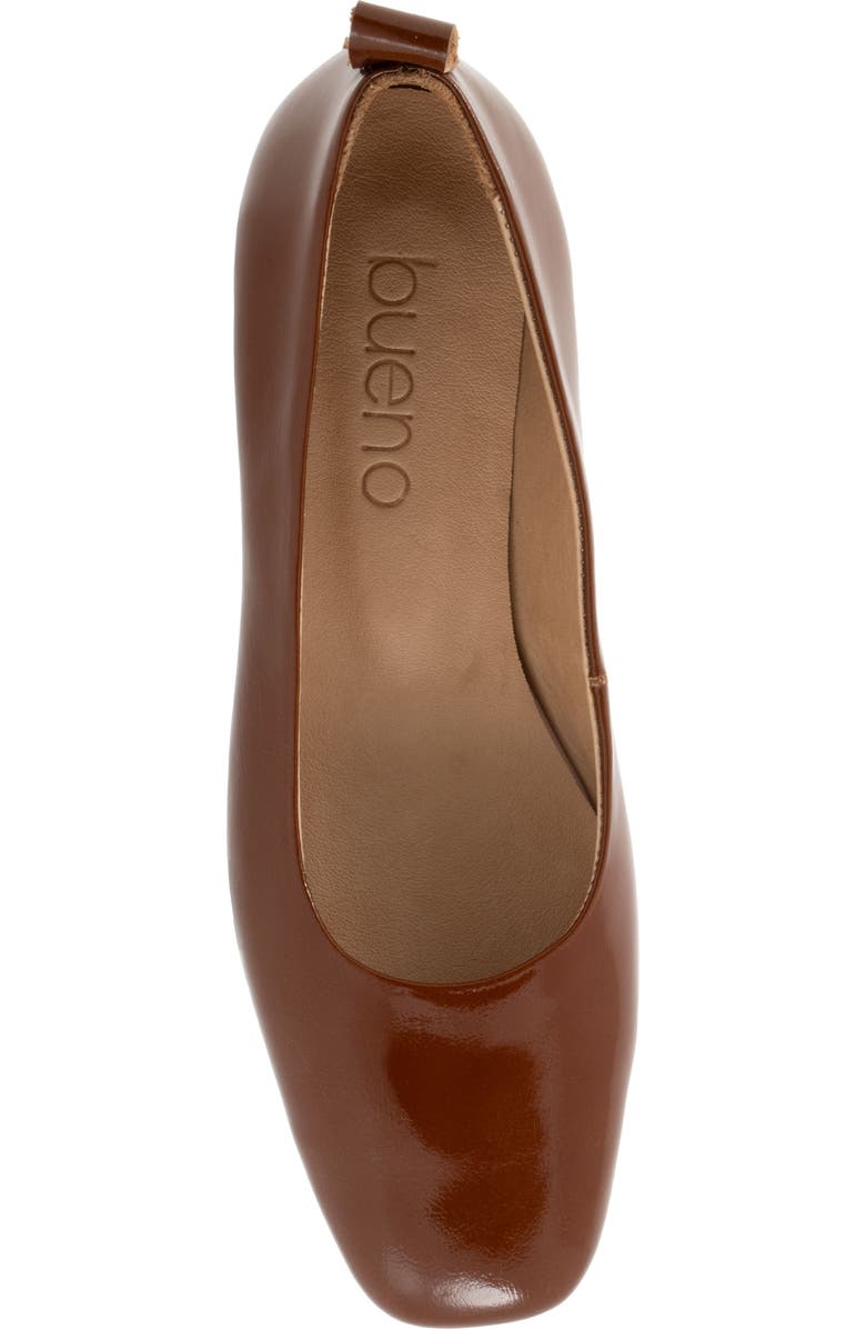 Bueno Elizabeth Flat, Alternate, color, Walnut Patent