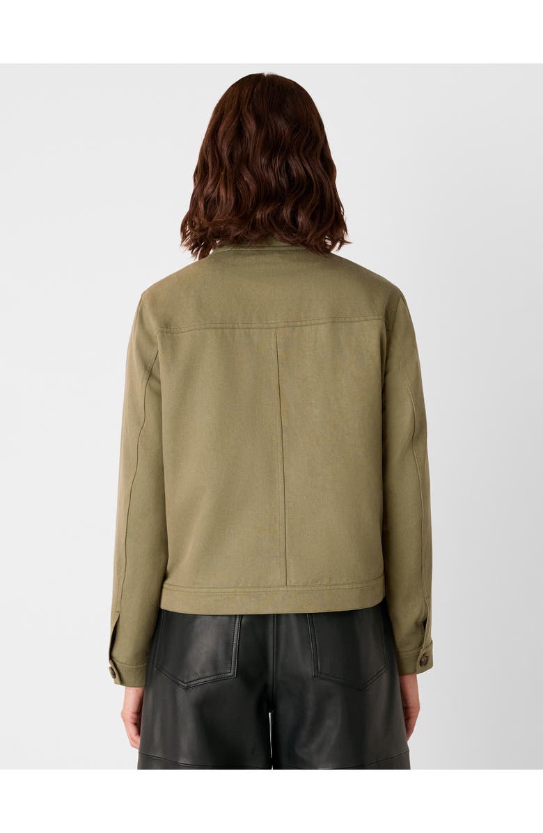 Whistles Mia Pocket Detail Jacket, Alternate, color, Khaki