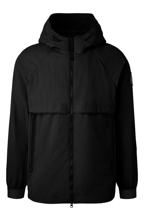 Shop Canada Goose Faber Water Repellent Hooded Jacket In Black