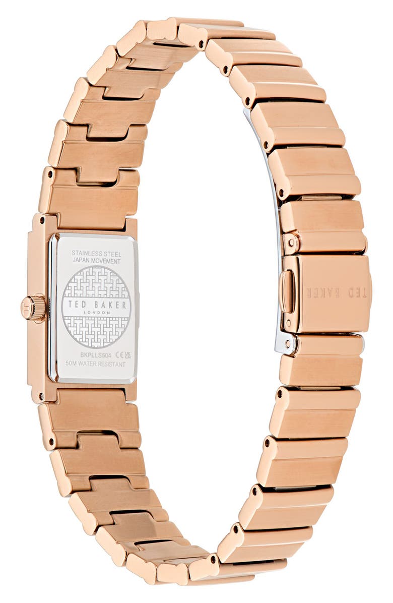 Ted Baker Lileey Bracelet Watch, 16mm x 6mm, Alternate, color, Rose Gold