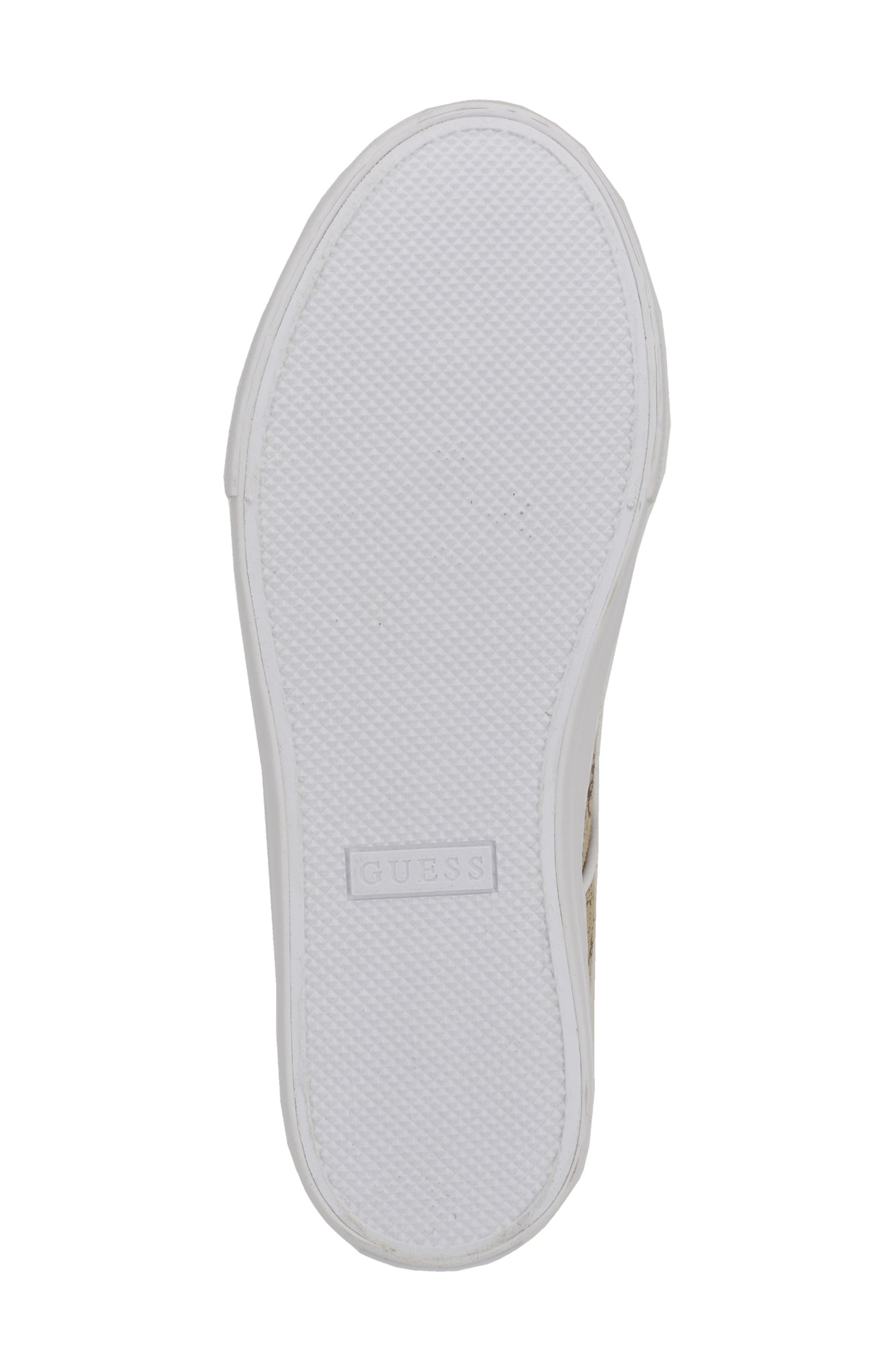 GUESS Loven Sneaker, Alternate, color, Brown Logo