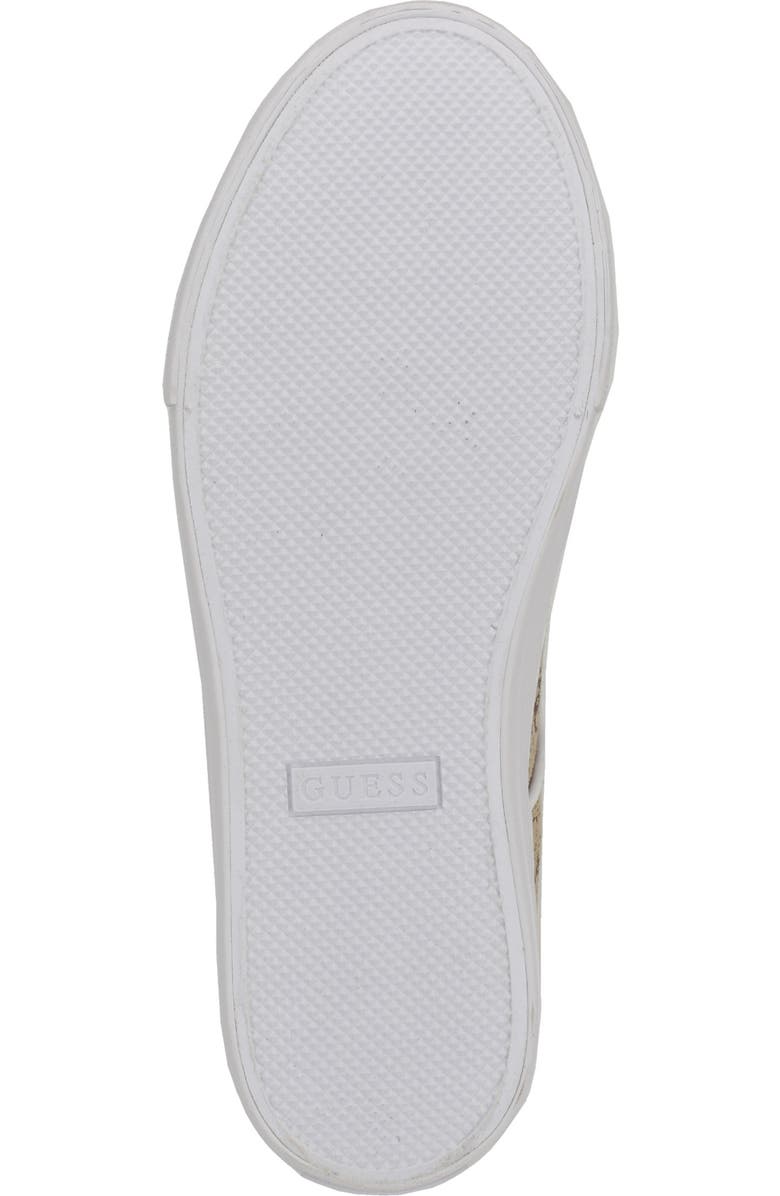 GUESS Loven Sneaker, Alternate, color, Brown Logo