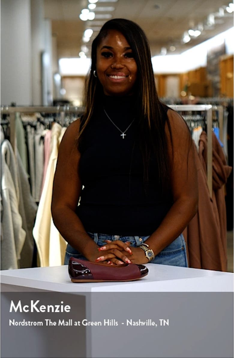 Sonoma Cap Toe Flat, sales video thumbnail