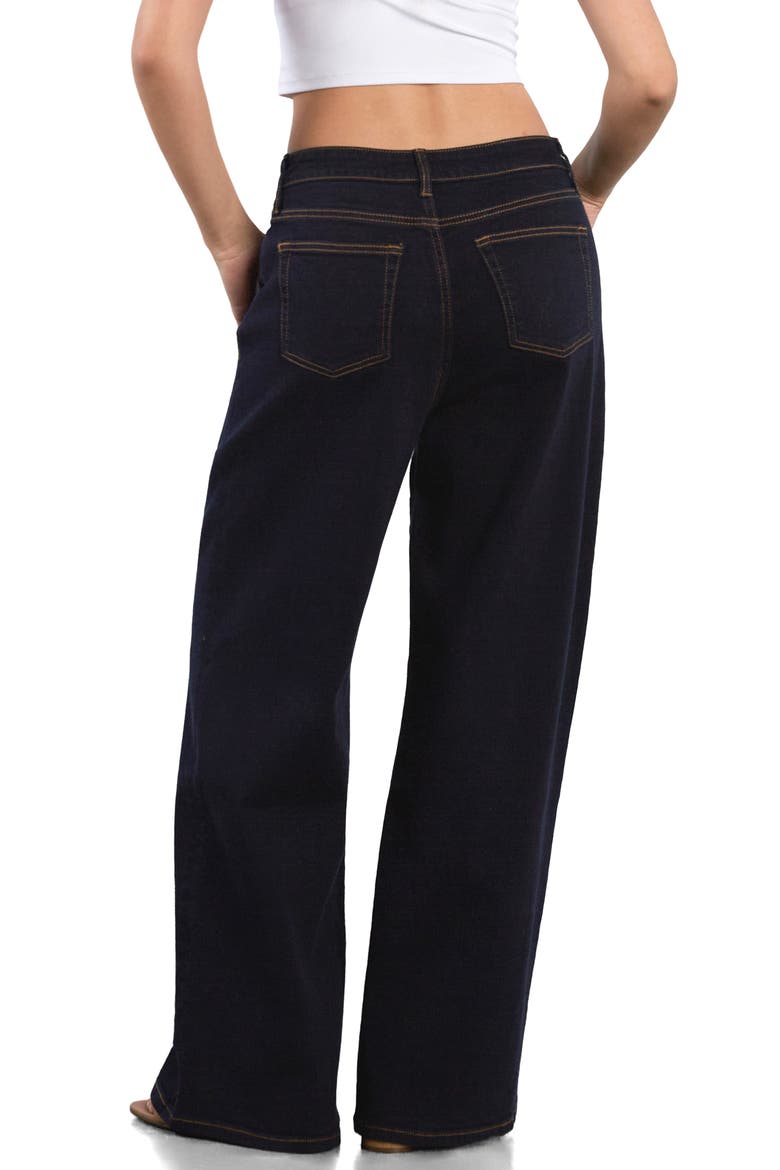 Tuck & Go Straight Leg Jeans, Alternate, color, ROYAL INDIGO