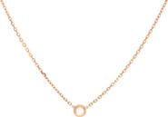 Pre-Owned Cartier Cartier D'Amour Pendant Necklace 18K Rose Gold with Diamond XS