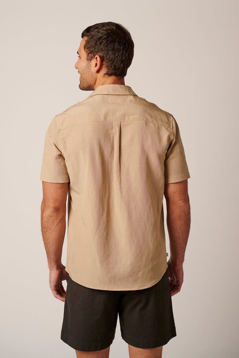 Cabana Button Up, Alternate, color, Shitake