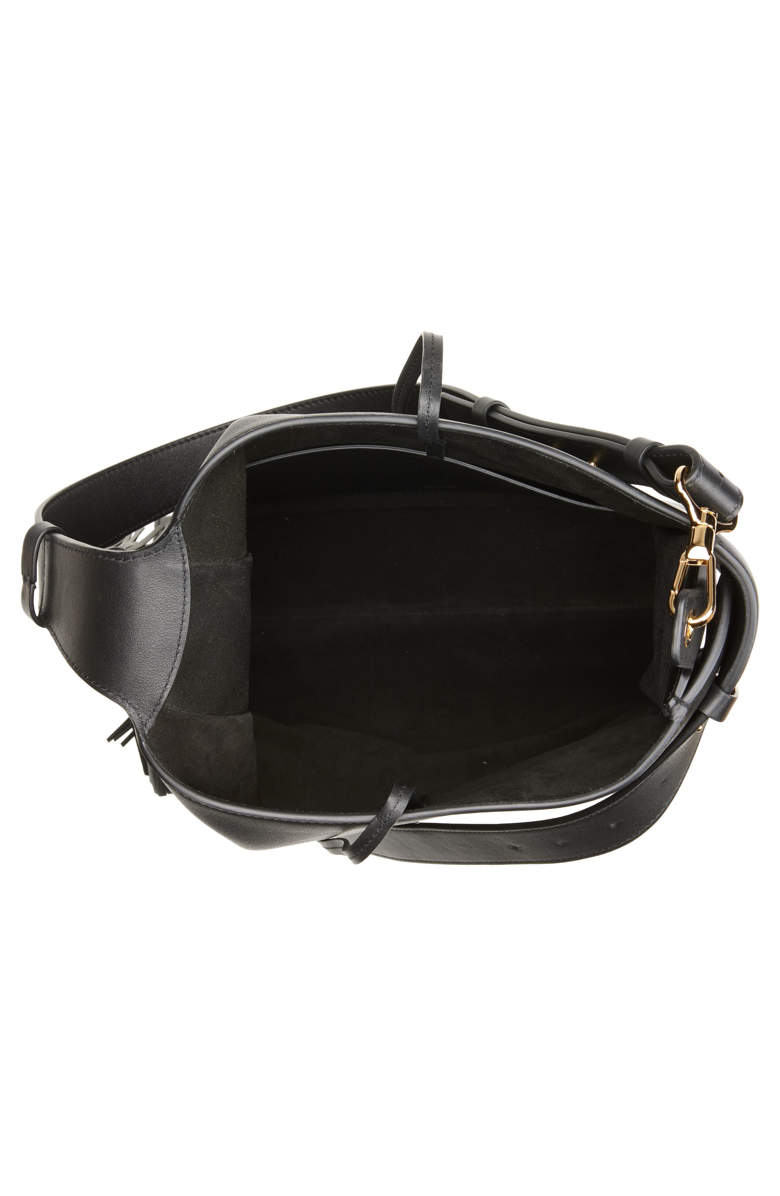 Givenchy Medium Day Leather Hobo Bag, Alternate, color, Black