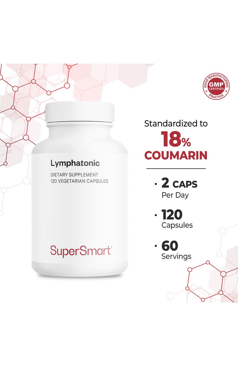 SuperSmart Lymphatonic 40mg per Day, Alternate, color, NO COLOR