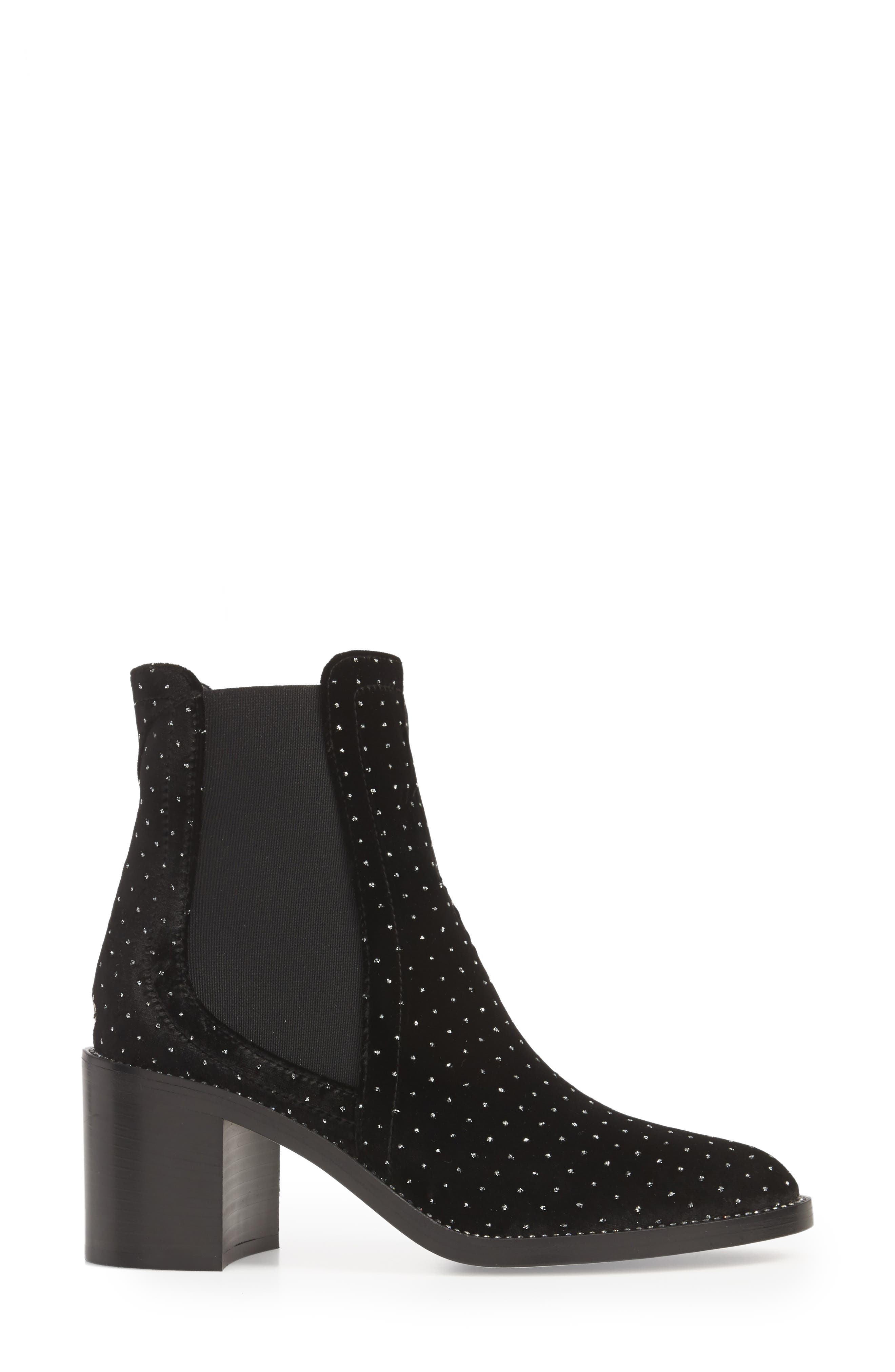 Jimmy Choo Merril Studded Chelsea Boot, Alternate, color, 