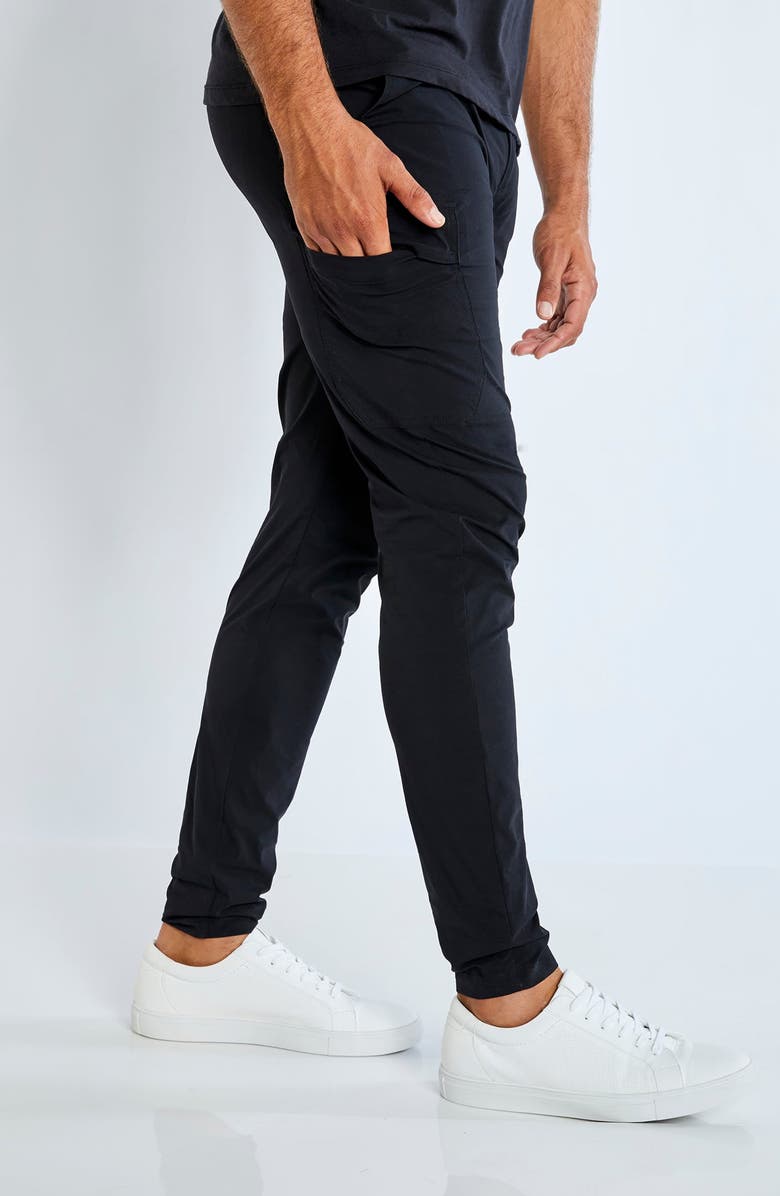 Anatomie Alessandro Cargo Pant, Alternate, color, Black