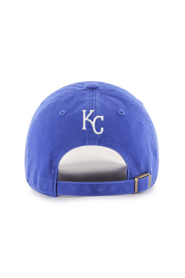 Men's '47  Royal Kansas City Royals Ice Cream Helmet Clean Up Adjustable Hat, Alternate, color, Royal