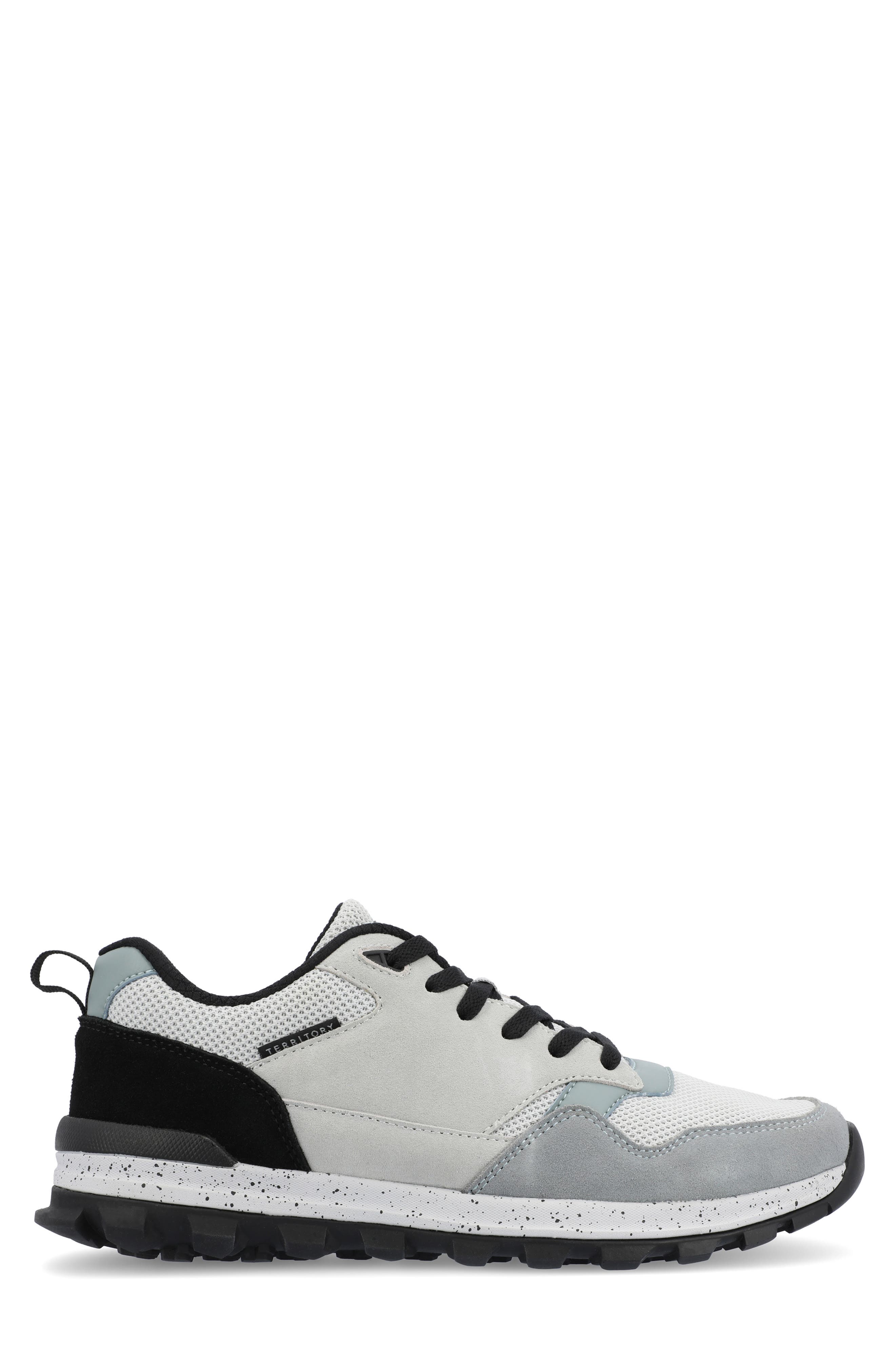 TERRITORY BOOTS Uintah Casual Knit Hiking Sneaker, Alternate, color, Grey