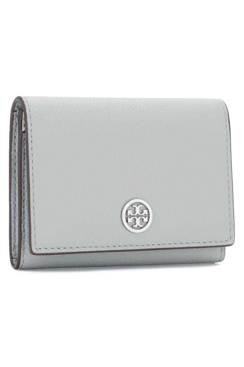 Robinson Small Pebbled Leather Wallet, Alternate, color, LIGHT GRANITE