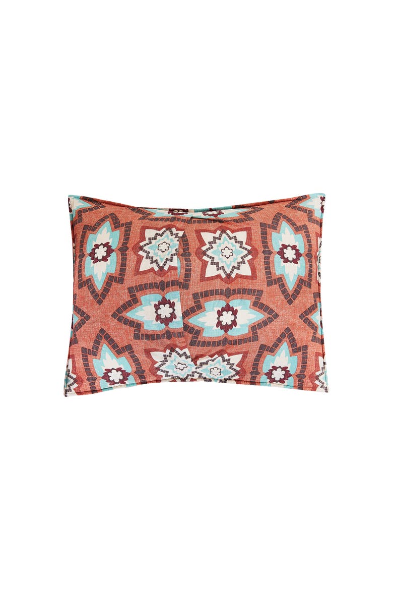 Montana Sky Cotton Quilt Set  - Reversible and Machine Washable, Alternate, color, Orange