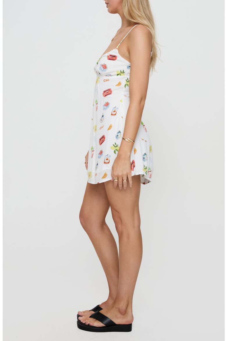 Jaye Minidress, Alternate, color, WHITE