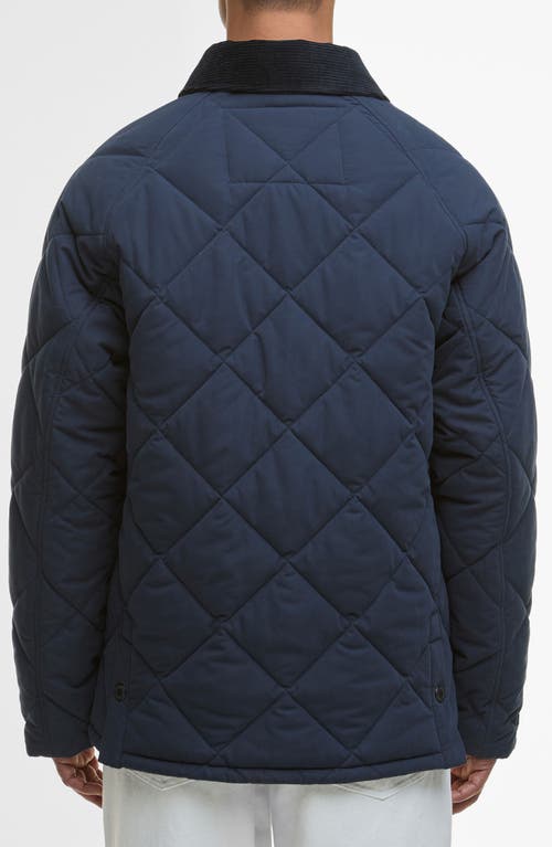 Barbour Bedale Quilted Jacket In Blue
