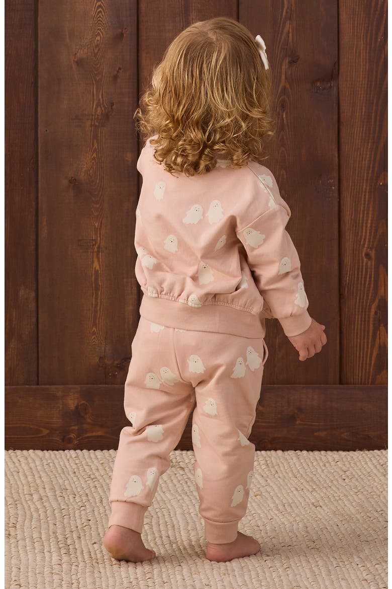 Kids' Relaxed Fleece Sweatpants, Alternate, color, BLUSH