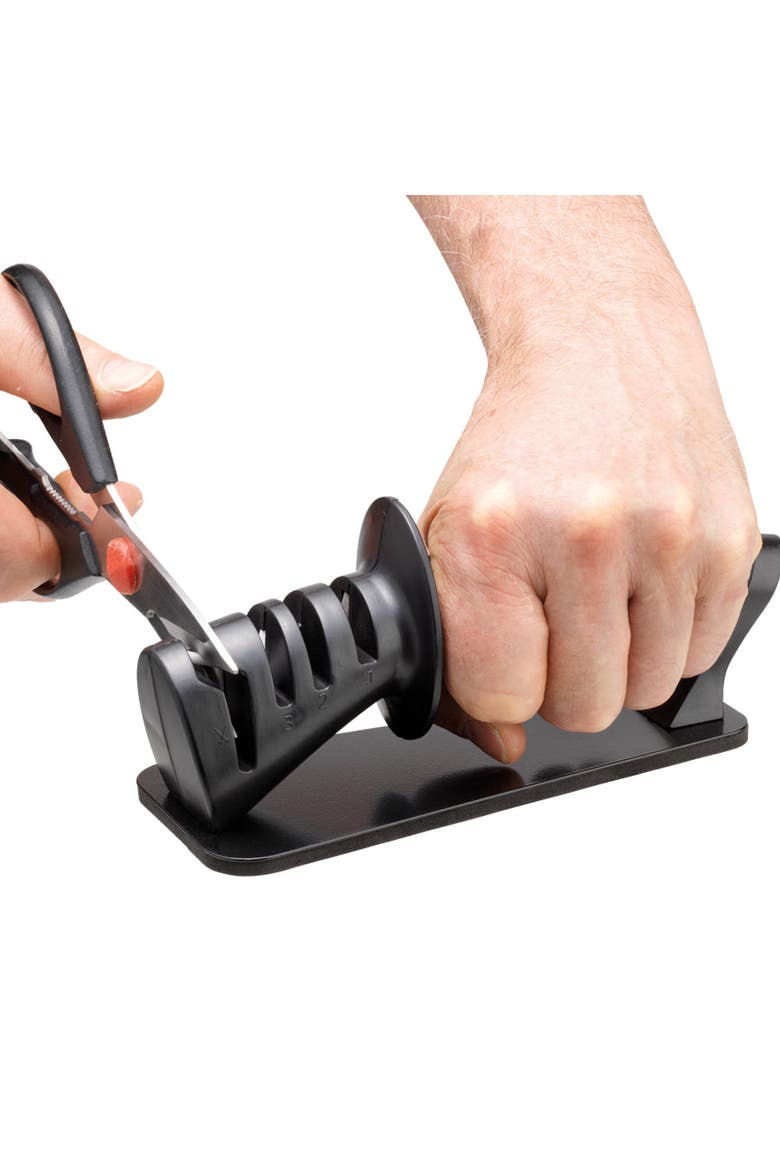 iD3® BLACK SAMURAI 3-Step Knife Sharpener, Alternate, color, Black