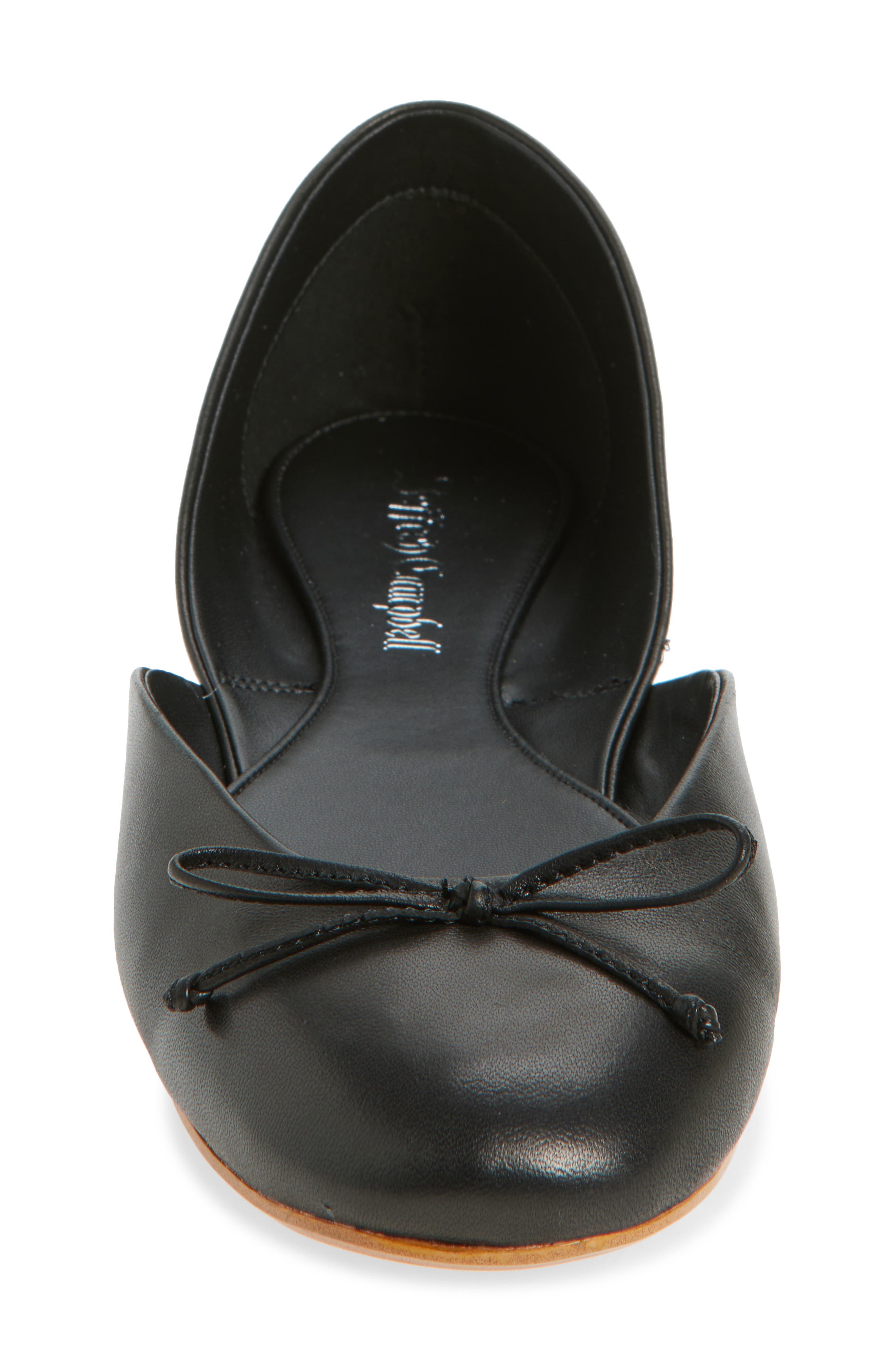 Jeffrey Campbell Perky d'Orsay Ballet Flat, Alternate, color, Black