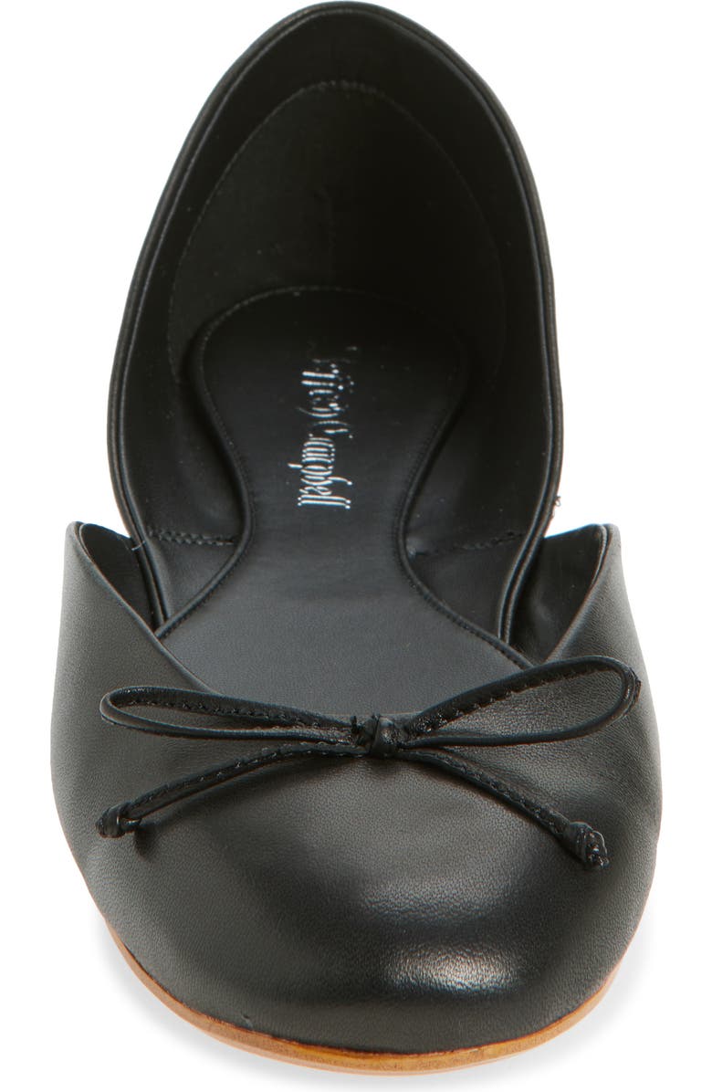 Jeffrey Campbell Perky d'Orsay Ballet Flat, Alternate, color, Black