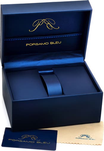 Men's Arthur Chronograph Leather Strap Watch, 44mm