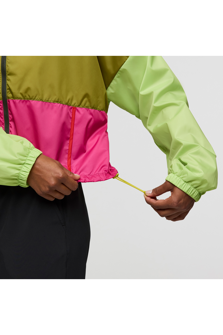Teca Crop Jacket - Women's, Alternate, color, Green Juice