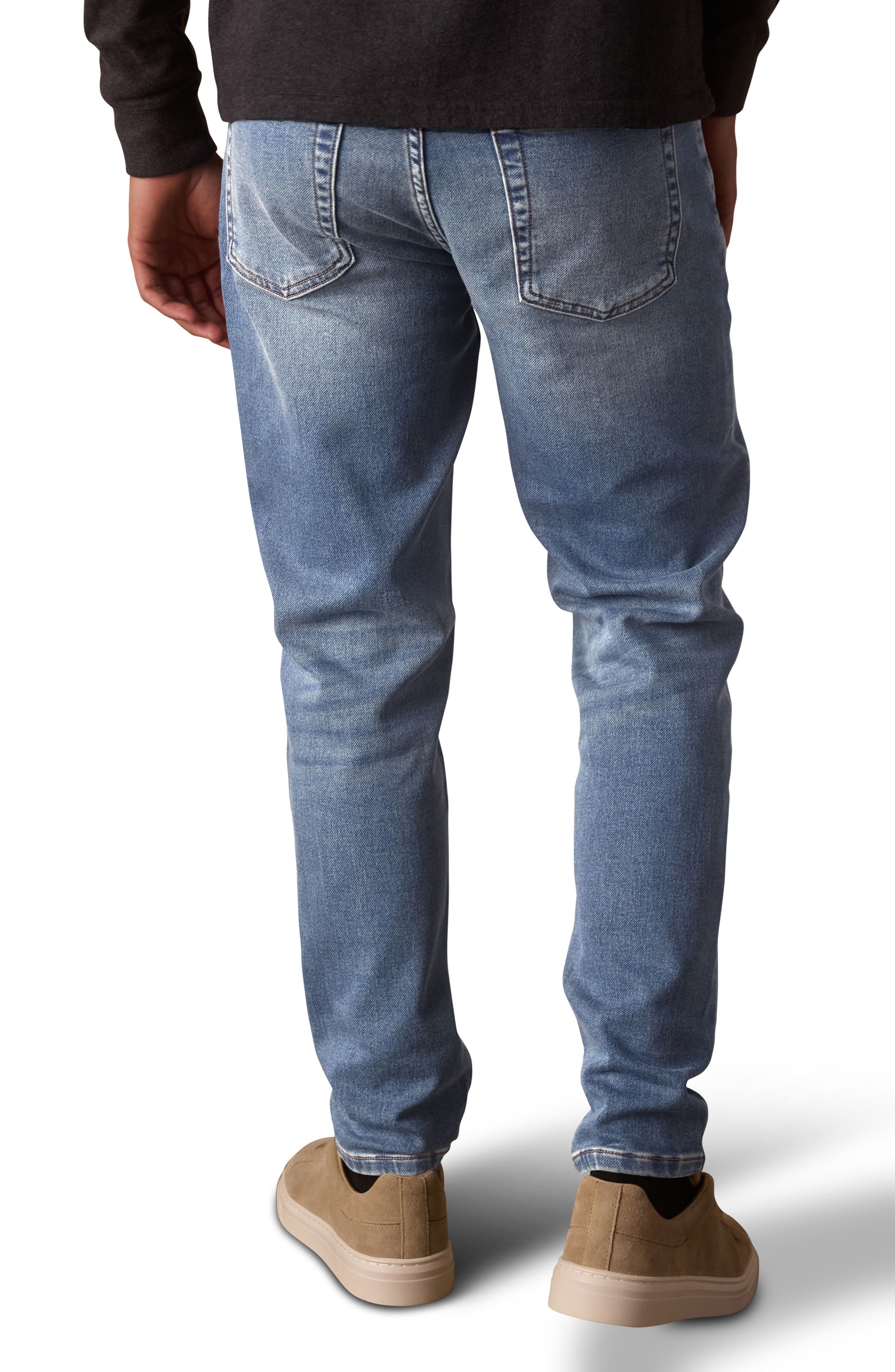 Comfort Terry Five-Pocket Jeans - image 4