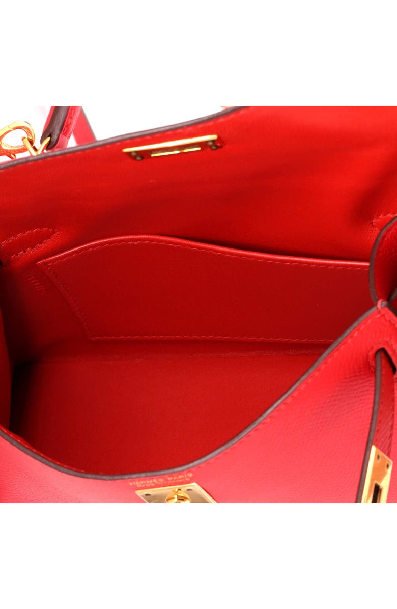 Pre-Owned Hermes Kelly Mini II Bag Red Epsom with Gold Hardware 20, Alternate, color, Rouge Tomate