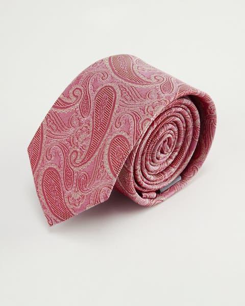 Paisley Silk Jacquard Tie