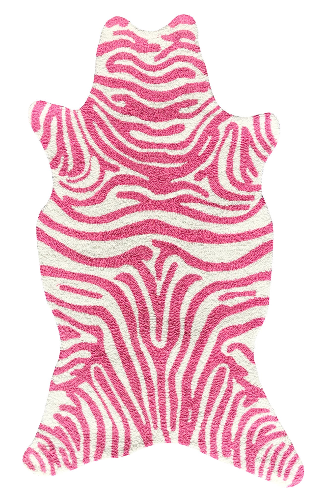 Mini Zebra Pink Indoor Rug