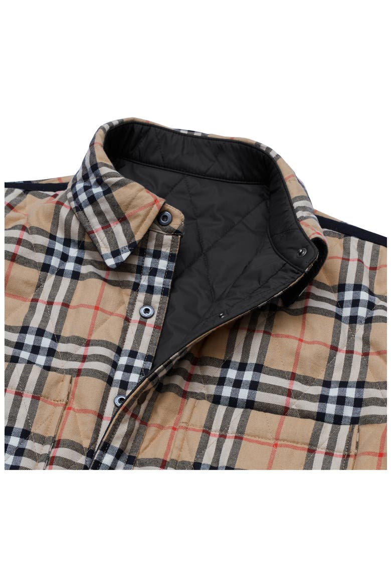 Cresswell Reversible Quilted Jacket, Alternate, color, BLACK