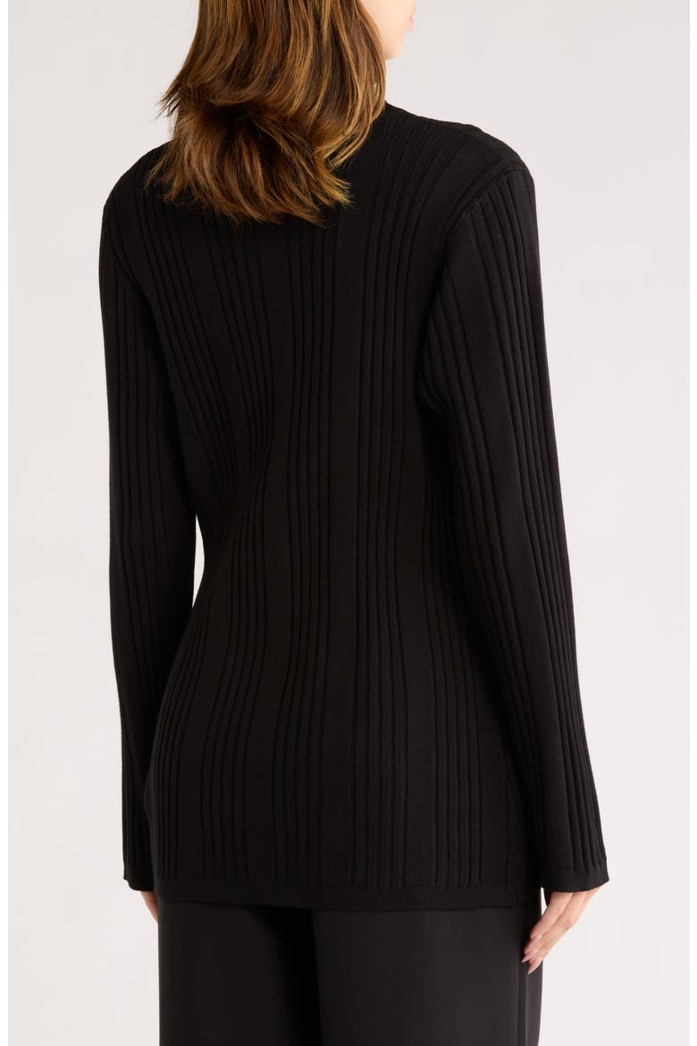 Yalex Turtleneck Sweater, Alternate, color, JET BLACK
