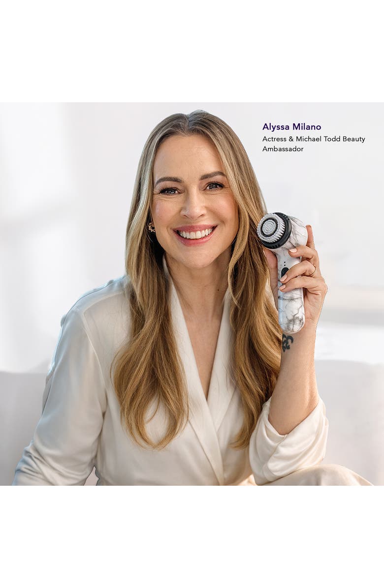 MICHAEL TODD BEAUTY Soniclear Sonic Facial Cleansing Brush, Alternate, color, Neutral, Balanced Color.