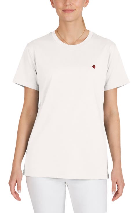 Womens Lil Strawberry Jersey Tee