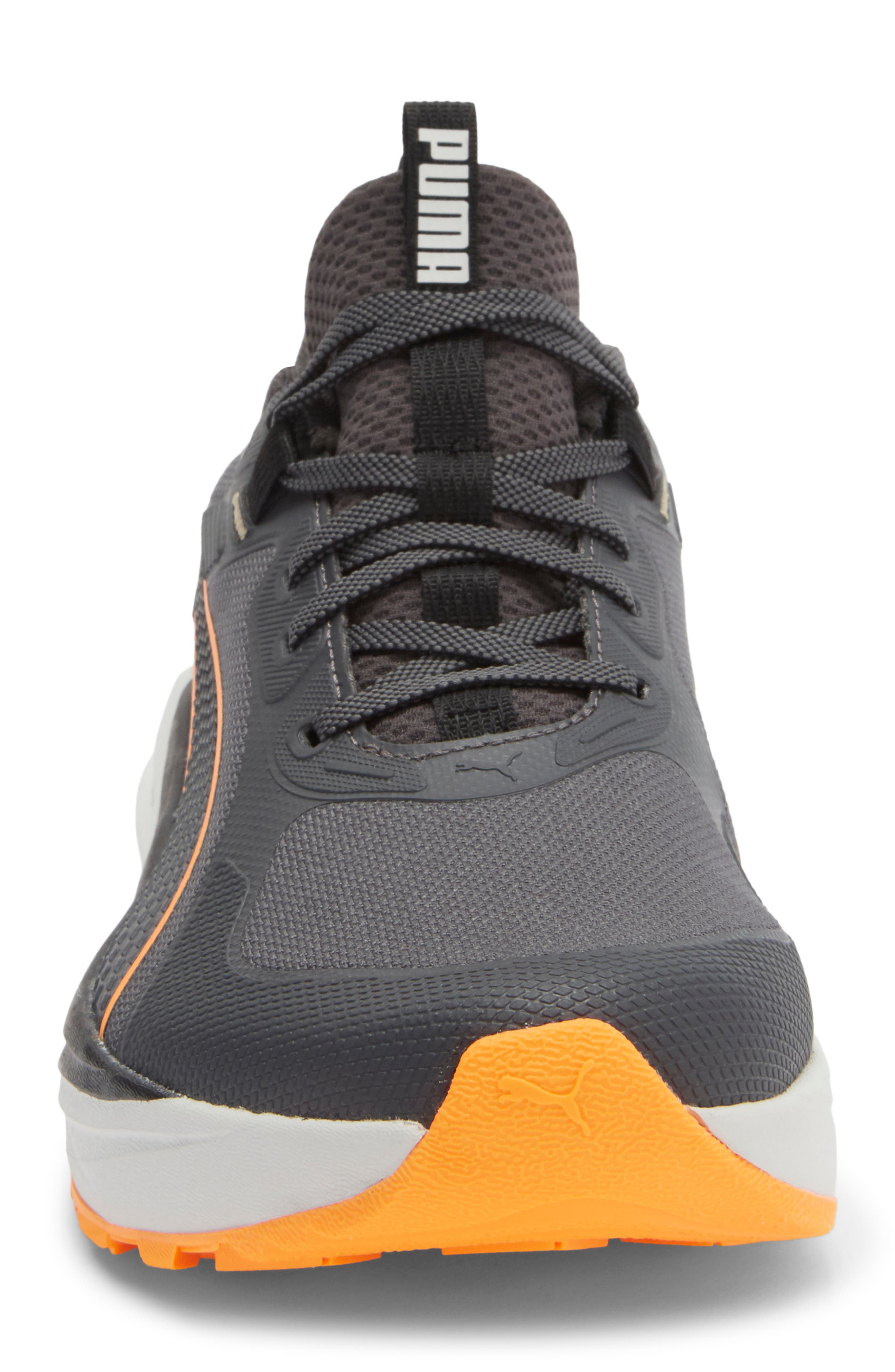 PUMA Flare Pro Trail Running Shoe, Alternate, color, Dusky Gray/ Puma Black/ Fire