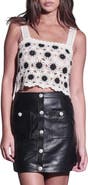 Walter Baker Beverly Crochet Tank