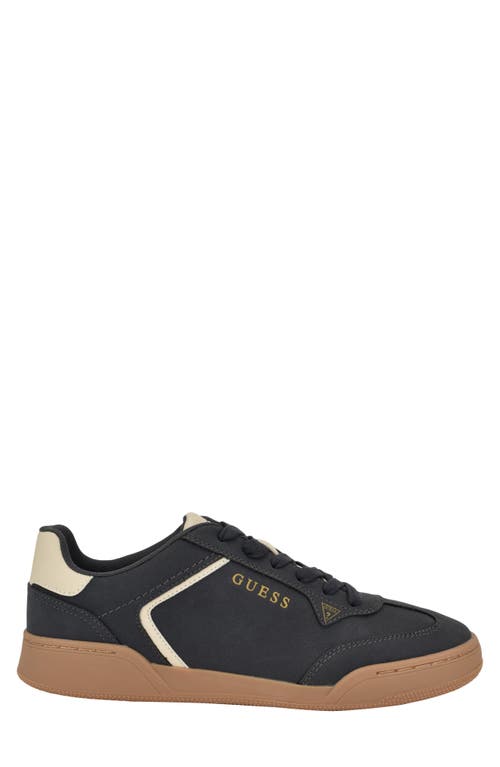 Guess Frollo Sneaker In Dark Grey/cream