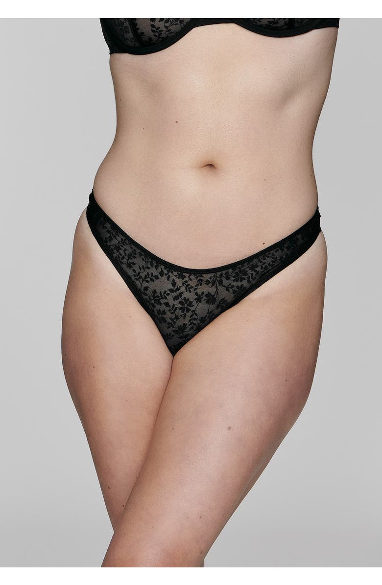 CUUP The Thong, Alternate, color, Black