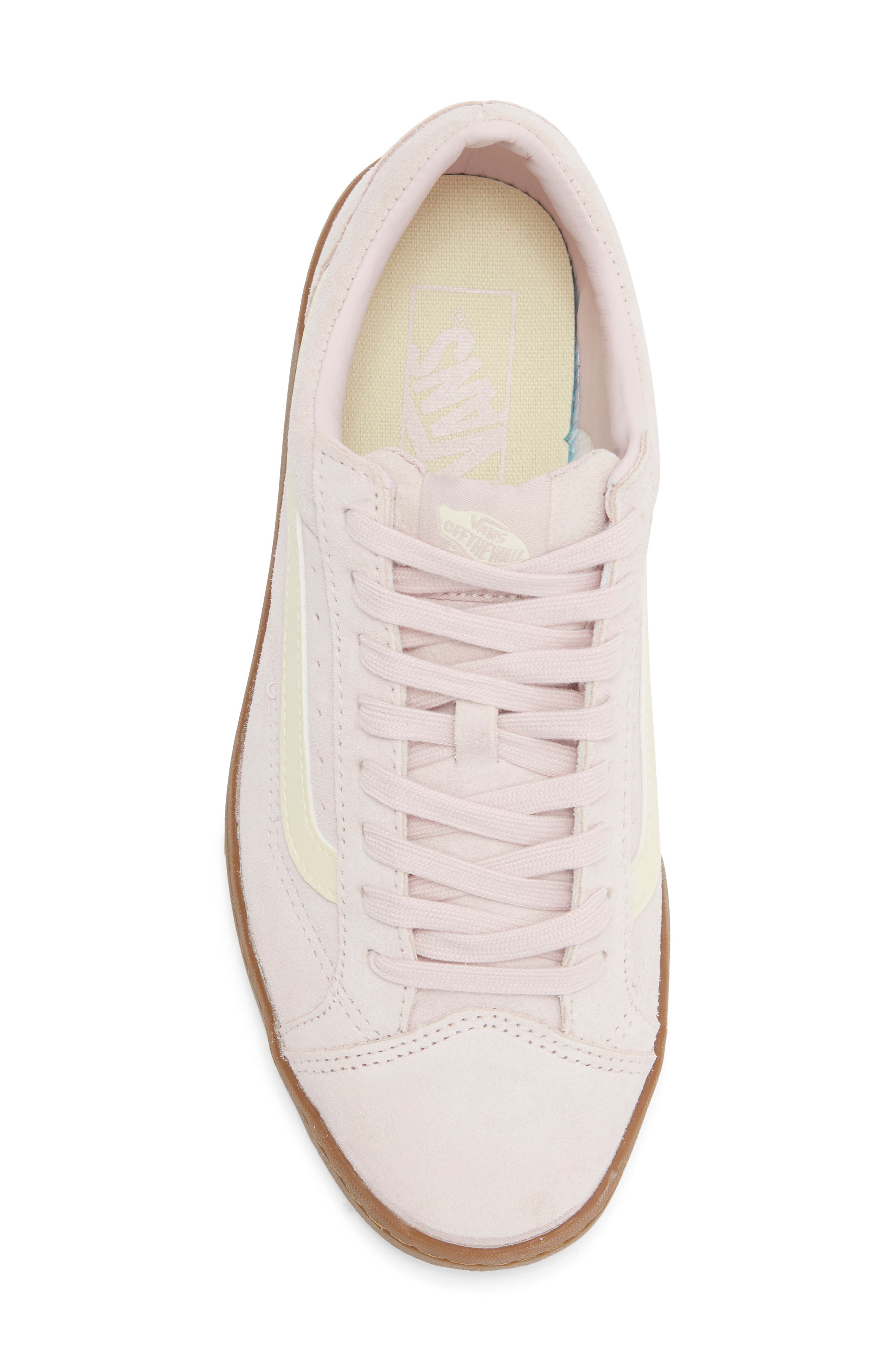 Old Skool Sneaker, Alternate, color, PETAL PINK/GUM