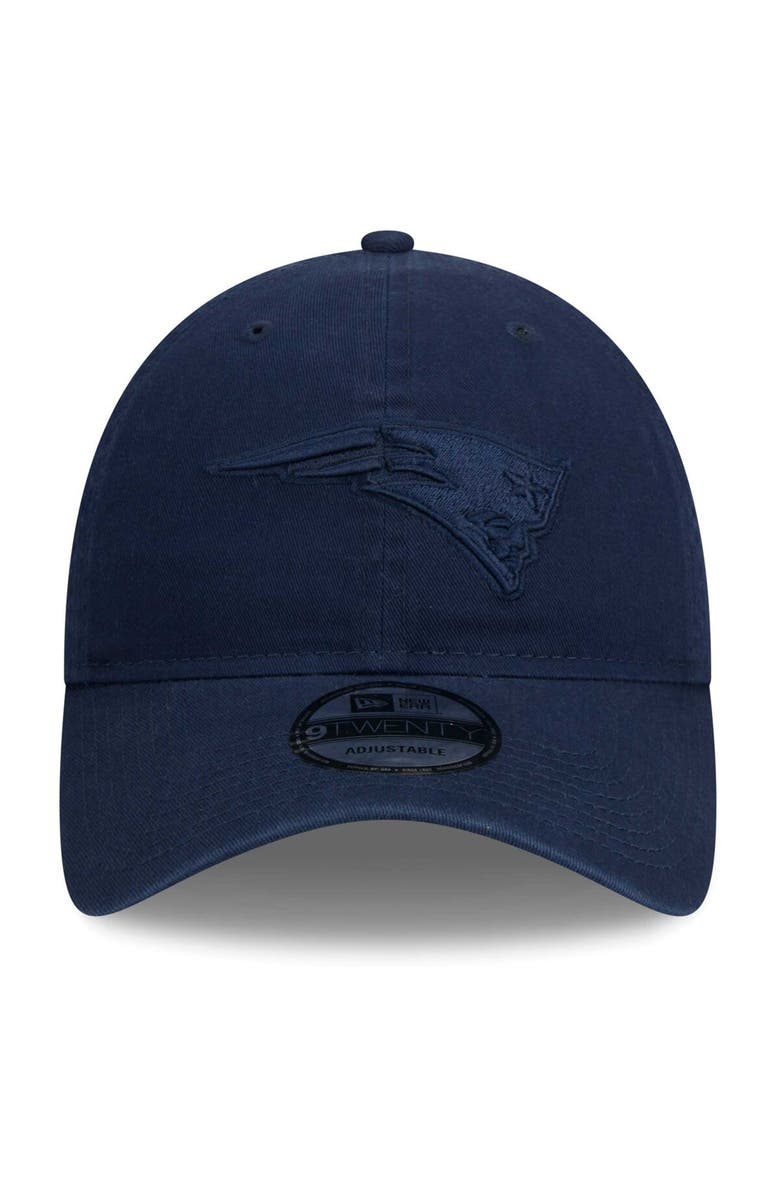 New Era Men's New Era Navy New England Patriots Color Pack 9TWENTY Adjustable Hat, Alternate, color, 