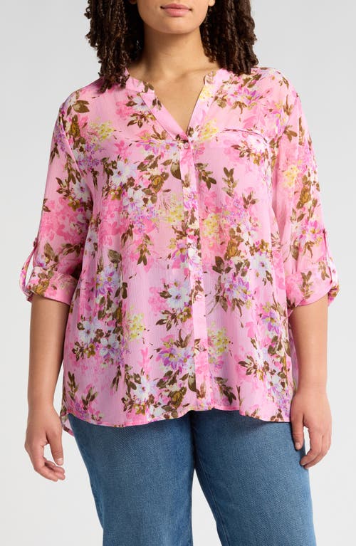 KUT FROM THE KLOTH KUT FROM THE KLOTH JASMINE ROLL SLEEVE TOP 