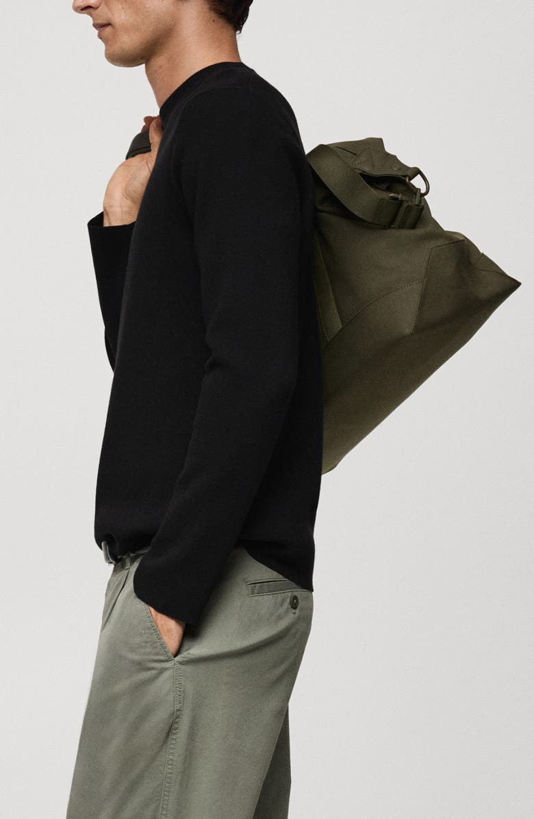 MANGO Regular Fit Fine Knit Sweater, Alternate, color, 