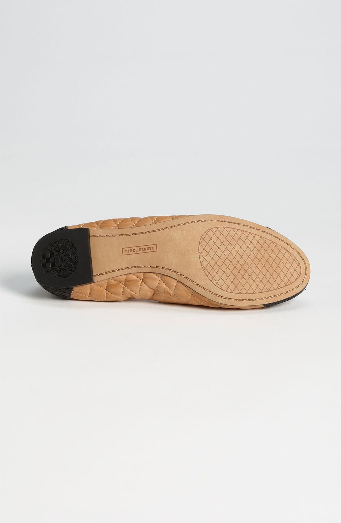 'Fawna' Flat, Alternate, color, CARAMEL/ BLACK