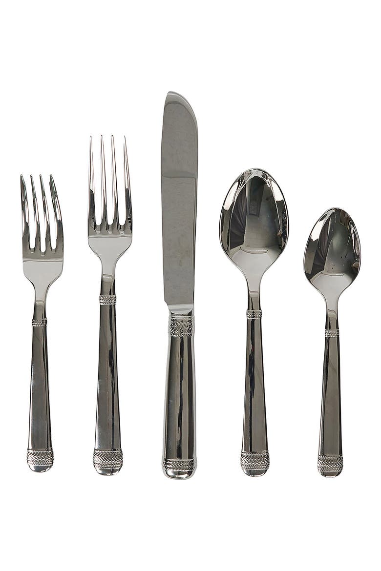 Le Panier 5-Piece Place Setting, Main, color, POLISHED