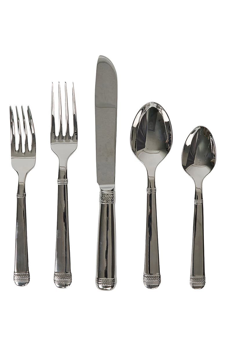 Juliska Le Panier 5-Piece Place Setting, Main, color, Polished