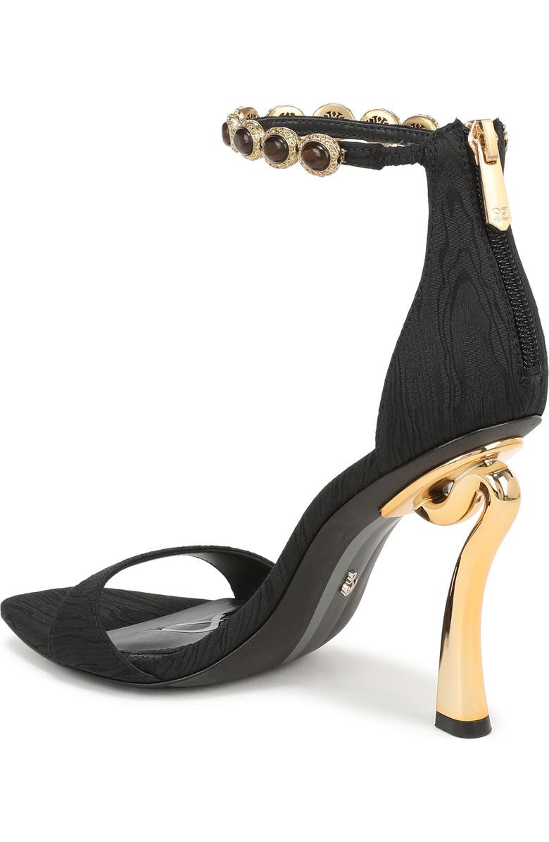Sam Edelman Lyra Ankle Strap Sandal, Alternate, color, Black