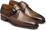 Magnanni Marco Leather Single Monk Strap Shoe
